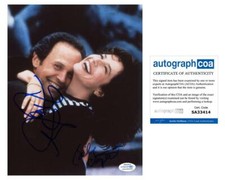 Billy Crystal & Debra Winger "Forget Paris" AUTOGRAPHS Signed 8x10 Photo ACOA