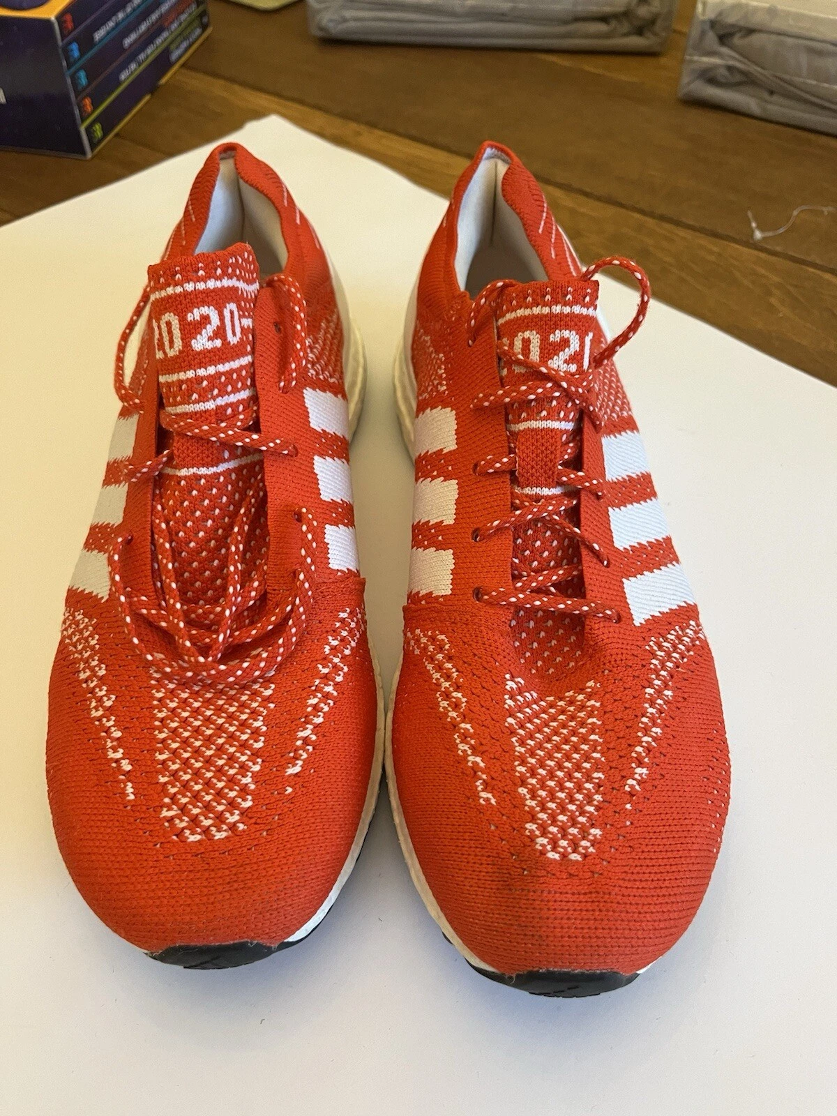 Confezione 2020 Adidas UltraBoost DNA rosso attivo da uomo taglia 8