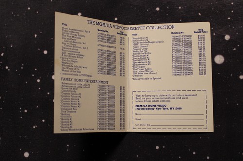 North by Northwest & Singin' in the Rain 1983 VHS's - MGM/UA - Picture 11 of 11