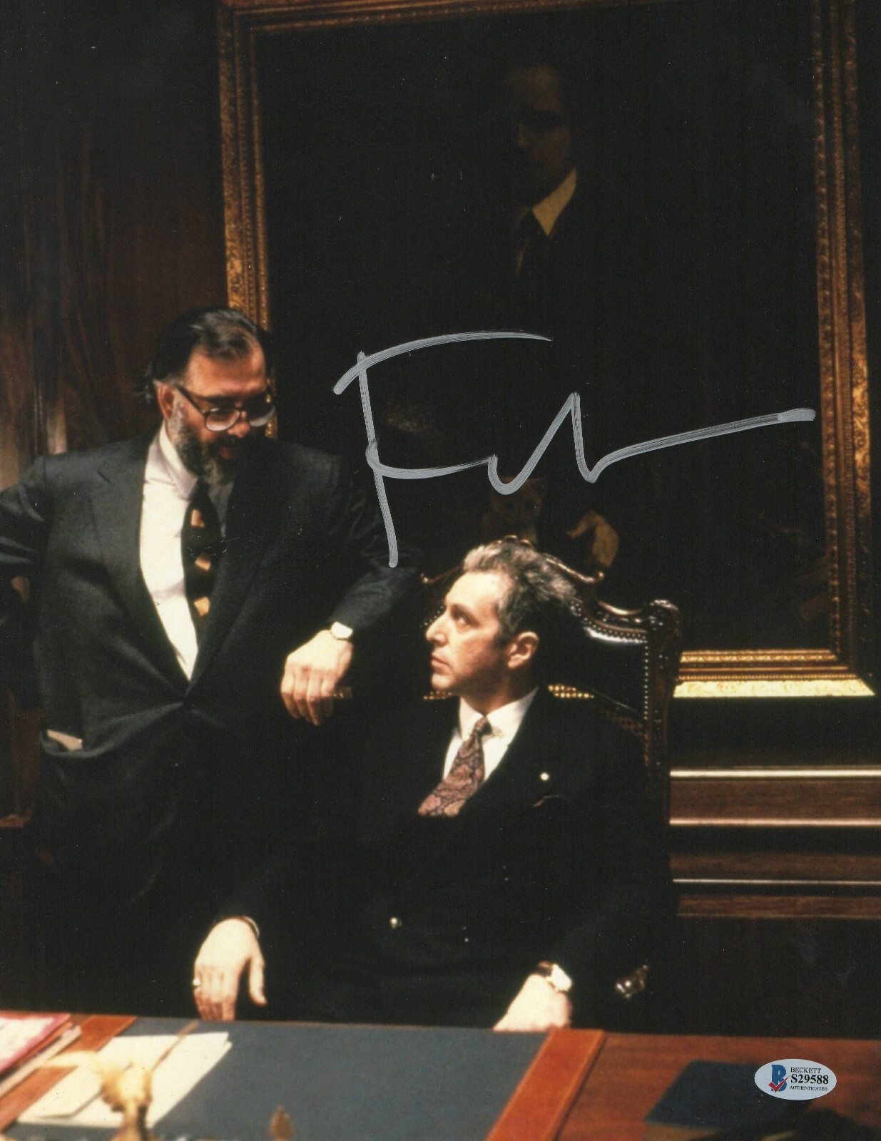 FRANCIS FORD COPPOLA signed autographed photo COA Hologram main image 1