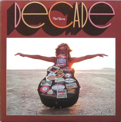 Neil Young Decade TRI-FOLD SLEEVE NEAR MINT Reprise Records Vinyl LP-Box
