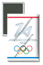 2026 Winter Olympics Milano Cortina Italy Logo 2" x 3" Magnet