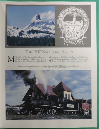 3 Finescale Eisenbahner Schmalspur Annuals RGS & D&RGW Focus     - Bild 13 von 24