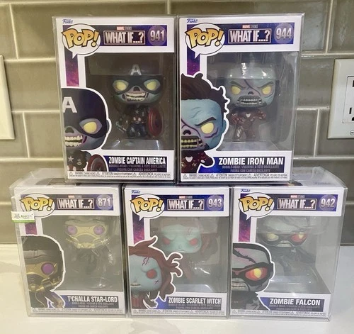 Funko What If zombie Marvel Set