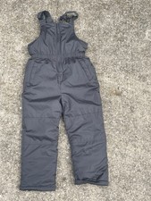 iXtreme Boys  And Girls Snow Bib Overalls Size 6 Grey