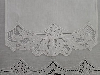 Prestigious Towels 1+1 Pure Linen Bellora Embroidery Hand Carving