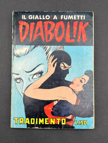 Diabolik Comic Number 21 Original Second Series II ''Treason''