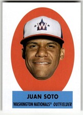 2021 Topps Archives #69PO-10 Juan Soto 1963 Topps Peel-Off Washington Nationals