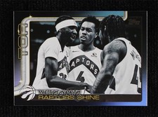 2025-26 Topps Blackout Toronto Raptors Checklist Shine (We The North) #276 00kr