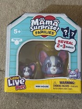 NEW, Little Live Pets Mama Surprise Families FRENCHIE Family MINI HOUSE