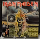 Iron Maiden Self Titled 12" LP Black Vinyl. 1980. Harvest Label. NEAR MINT!