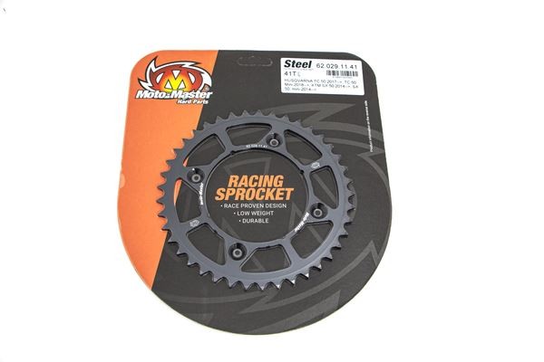 MotoMaster Sprocket Steel Fits Husqvarna TC50 Ab17 Black 43 Teeth - Image 4
