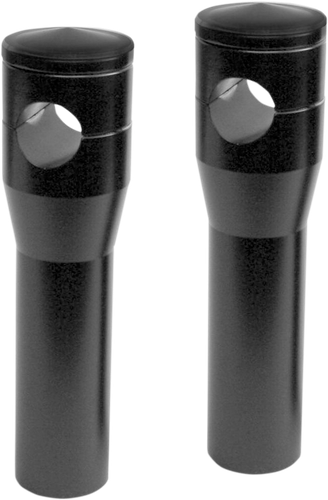 Accutronix Custom Billet Aluminum Risers 6" Black HRS1356-B - Picture 1 of 1