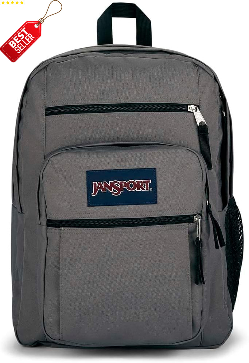 Laptop Backpack 15 Inch Computer Bag Ergonomic Straps 2 Compartments Grey US