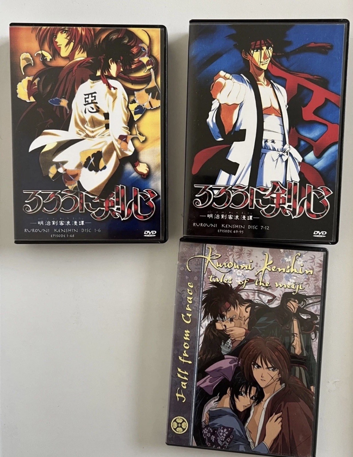 Rurouni Kenshin - The Complete Series, Seasons 1-3 (DVD, 12 Disc, Box ...