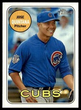 2018 Topps Heritage Jose Quintana Chicago Cubs #126