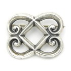 James Avery Sterling Interlocked Hearts 6.75" Bracelet Brooch Lot of 2 #S5522-5 — photo 5