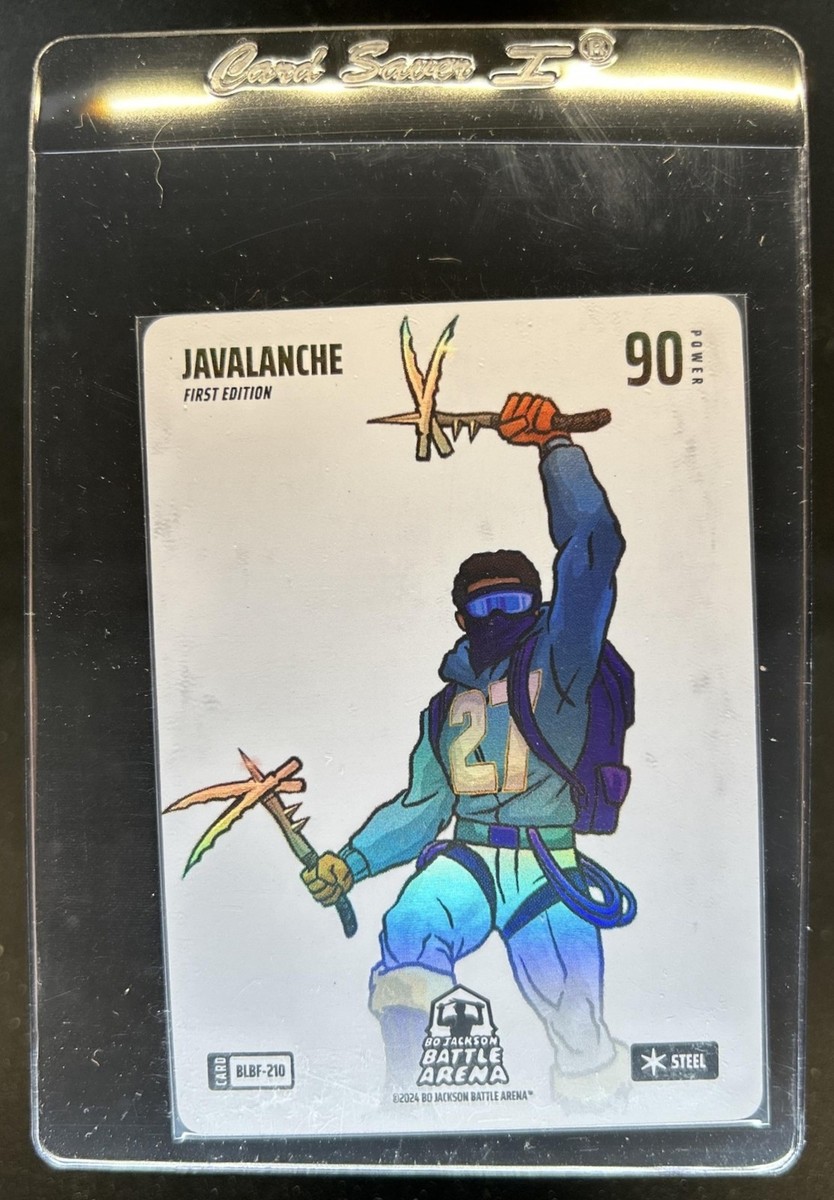 2024 Bo Jackson Battle Arena Alpha 1st Ed. Javalanche Blizzard Foil #BLBF-210