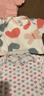Lot Of 5 24 Mos Girls Bodysuits Carters  Honest  And Sweat Jacket — photo 7
