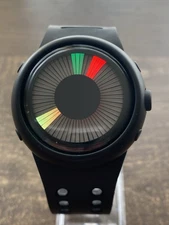 THINKGEEK CHROMATIC MYSTERY LED WATCH, COOL UNIQUE FUTURISTIC SPACE AGE 🛸 RARE