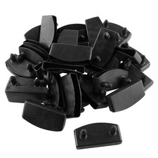30pcs 57x8mm Plastic Bed Slat End Caps Holders Connector Furniture Accessories