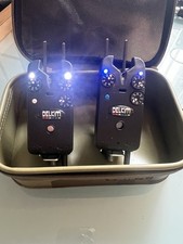 Delkim Txi Plus 2 Pack BLUE,WHITE with Batteries,snag Ears D-loks Korda Compaq