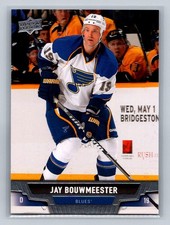 2013 Upper Deck #121 Jay Bouwmeester St. Louis Blues