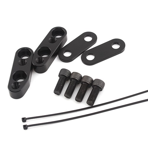 Motorcycle Aluminum Handlebar Risers Adapter Set Fit For Honda GL1800 2001-2017 - Picture 7 of 16