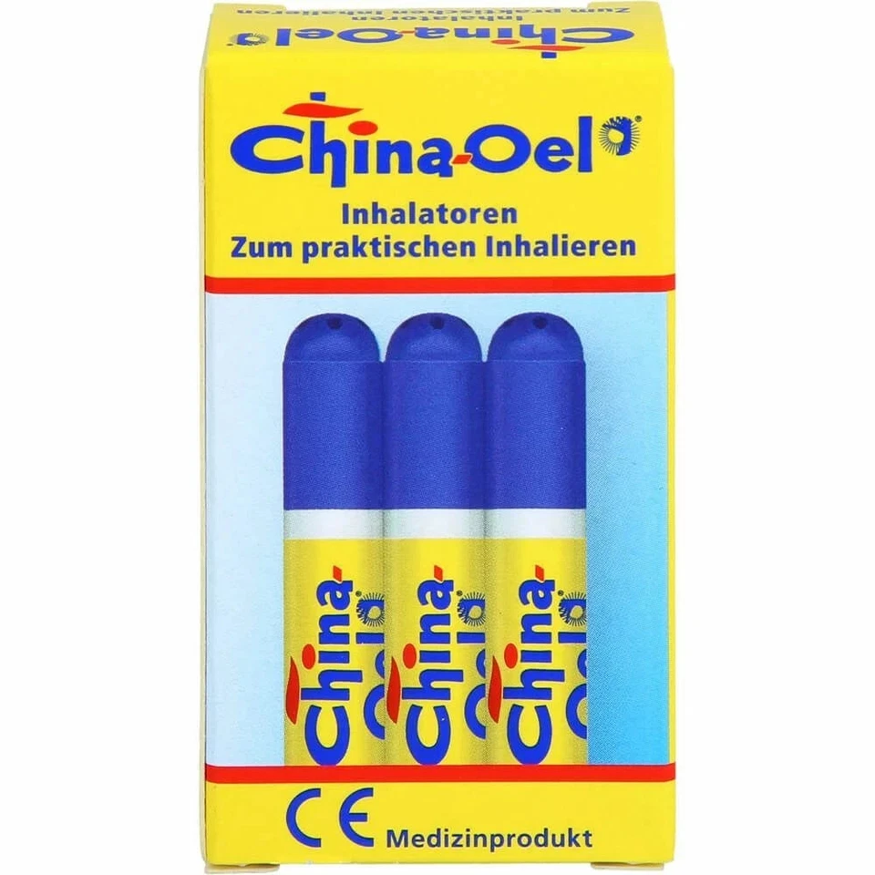 HÜBNER NATURARZNEIMITTEL GMBH CHINA ÖL Inhalatoren 3 St PZN 08763022