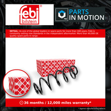 Coil Spring fits VW UP 1.0 Rear 11 to 20 Suspension 1S0511115AK VOLKSWAGEN Febi