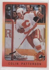 1990-91 IGA Calgary Flames Colin Patterson 0ve