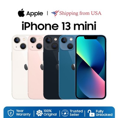  New Sealed  Apple Iphone 13 Mini 256GB A2481 (Unlocked) T-Mobile Att Verizon