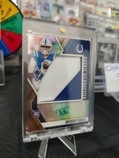 Panini Phoenix Anthony Gould Rookie Silhouettes Patch Autograph Colts RS-AGD