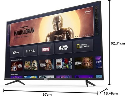 TCL 43BP615 (108cm) LED Fernseher 43 Zoll Smart TV (4K Ultra HD, HDR 10, Triple