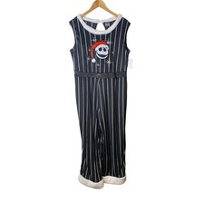 Disney Nightmare Before Christmas Jack Sleeveless Pajama Jumpsuit Size 12-14 NWT