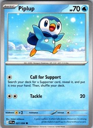 Piplup 027/094 Phantasmal Flames