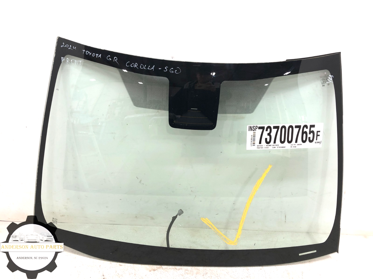 2023-2025 TOYOTA GR COROLLA FRONT WINDSHIELD WINDOW GLASS PANEL