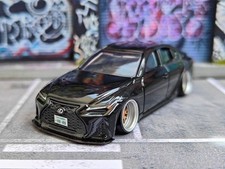 Hot Wheels Lexus IS350F SPORT noir à jante profonde modifiée Tomica
