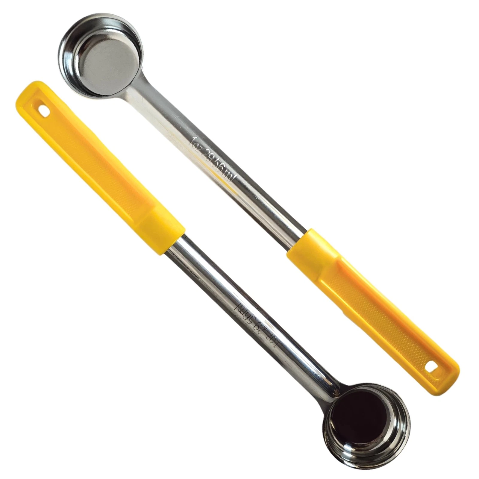 1 Ounce Solid Stainless Steel Portion Control Ladle Spoon for Measuring and S...