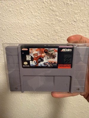 Vintage Nintendo NES/SNES Sports Games Bundle Tested w/ Protective Cases. Retro!