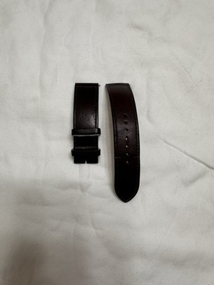 Authentic Jaeger LeCoultre Genuine Brown Leather SWISS MADE Watch Strap