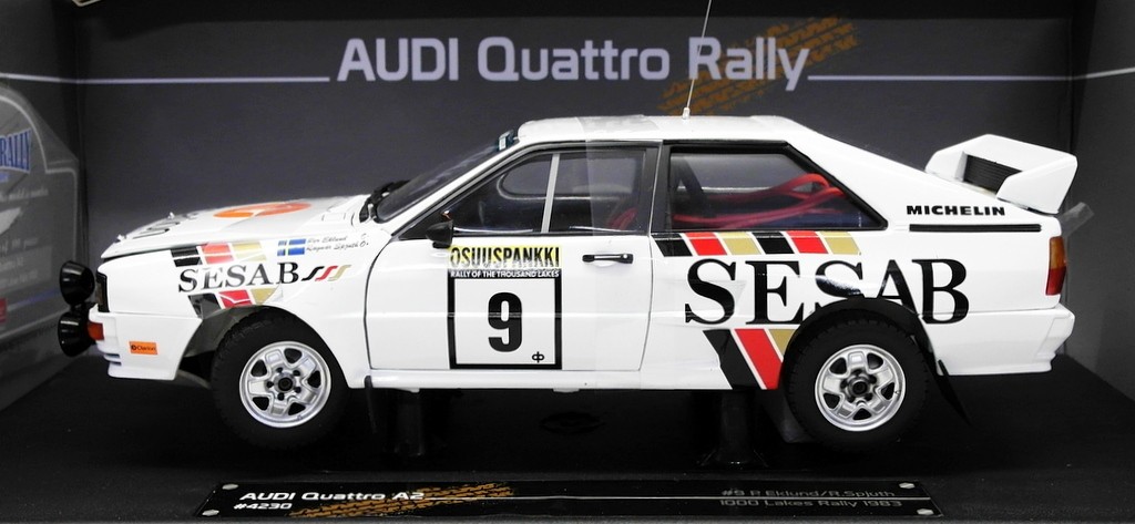 Audi Quattro A2 - AvD/STH Hunsrück Rallye 1985 - Bosch - Oosterbaan - Trofeu 85HU15