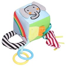 Soft Cloth Cubic Baby Hanging Bell Safe Multifunctional Bedside Stroller