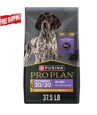 Purina Pro Plan Sport Performance 30/20 Chicken and Rice-Dog Food - 37.5 lb