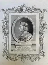 Unkown- Vintage Etching on paper