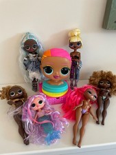 OMG LOL doll lot Fashion show style, Melrose Fashion, Tweens Mermaid, SK8 boss