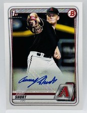 2020 Bowman Prospects Autograph 🔥 Avery Short #PA-ASH RC Diamondbacks 💎💎 dut
