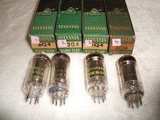  4 NOS Sylvania 3Q4 Vintage Radio VACUUM TUBES