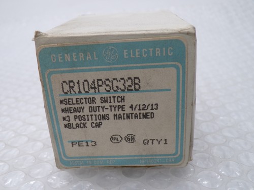 GENERAL ELECTRIC CR104PSG32B WÄHLSCHALTER NSMP - Bild 4 von 4