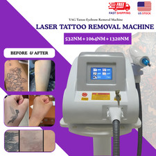 Nd YAG Picosecond Laser Tattoo Removal Machine Pigment Pico Skin Rejuvenation